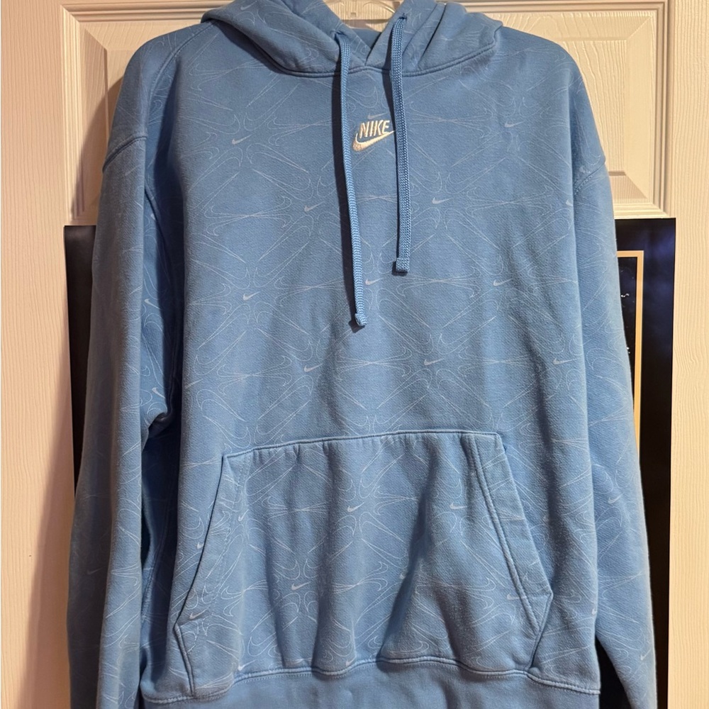 Nike Sky Blue Men's Hoodie